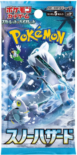 Pokémon TCG: Scarlet & Violet Expansion Pack Snow Hazard  Japansk Booster