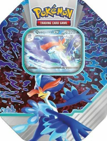 Pokémon: Paldea Partners EX Tin Fall 23 - Quaquaval