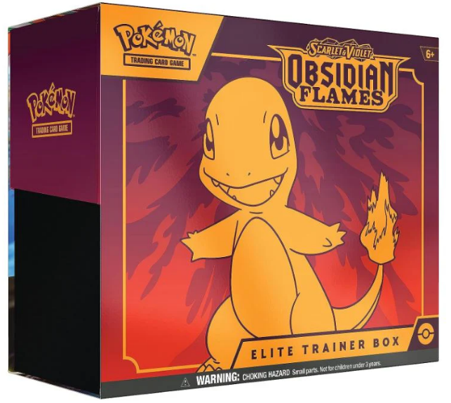 The Pokémon TCG: Scarlet & Violet 3  - Obsidian Flames Elite Trainer Box