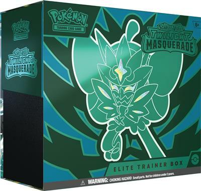 The Pokémon TCG: Scarlet & Violet 6 Twilight Masquerade Elite Trainer Box