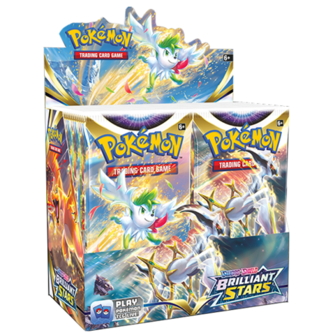 Pokémon TCG - Sword & Shield  Brilliant Stars Booster Display (36 Boosters)