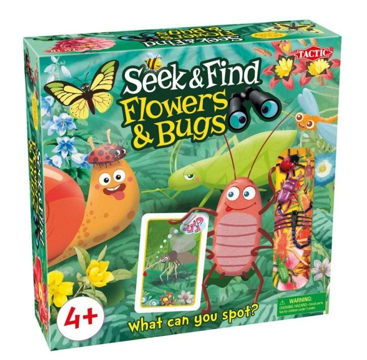 Seek & Find Flowers & Bugs