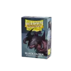 Dragon Shield Standard Matte Black Outer Sleeves