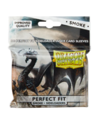 Dragon Shield Standard Perfect Fit Sideloading Sleeves - Smoke