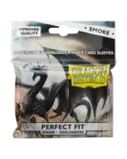 Dragon Shield Standard Perfect Fit Sideloading Sleeves - Smoke