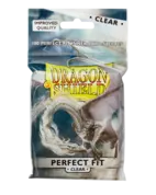 Dragon Shield Standard Perfect Fit Sleeves - Clear