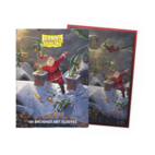 Dragon Shield Standard size Brushed Art Sleeves - Christmas 2023