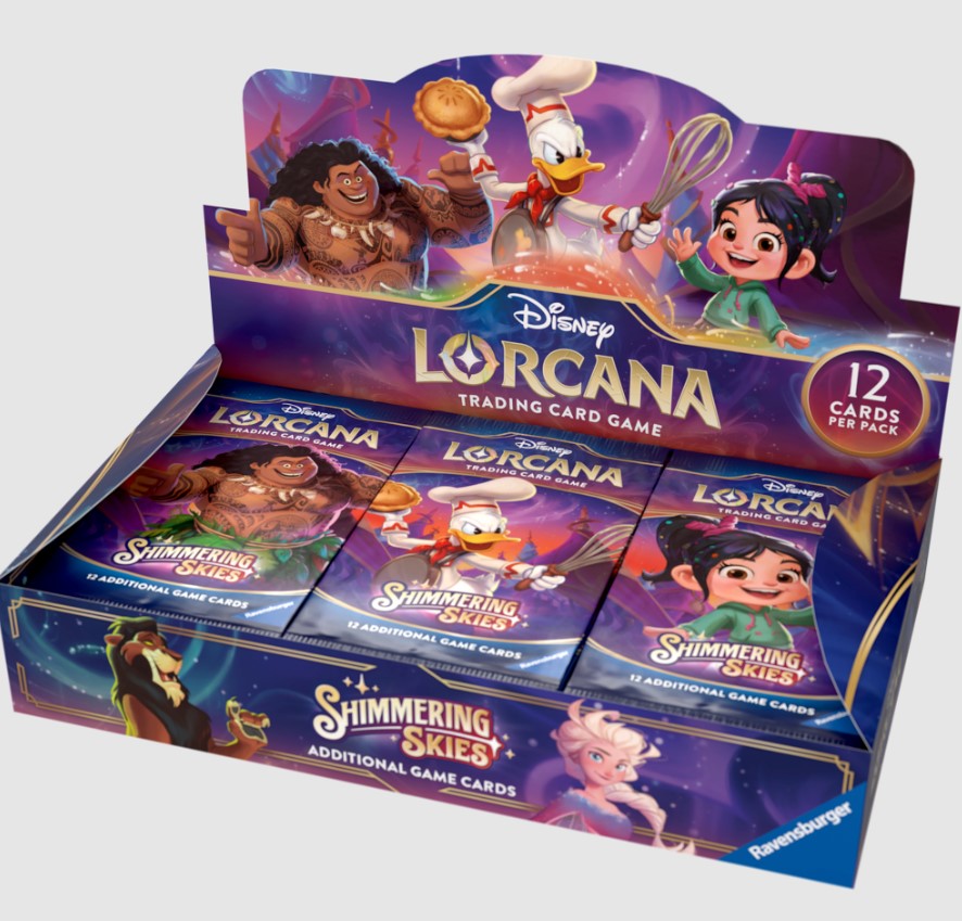 Disney Lorcana TCG: Shimmering Skies - Booster Pack Display (24 boosters)