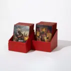 Ultimate Guard Return To Earth Boulder Deck Case 100+ Red
