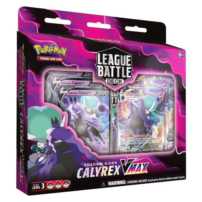 The Pokémon TCG: Calyrex Shadow Rider League Battle Deck