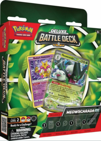The Pokémon TCG: Deluxe Battle Deck Meowscarada