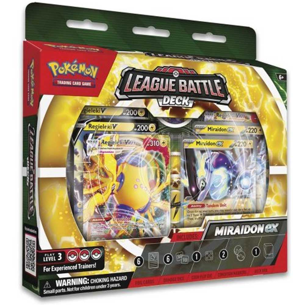 The Pokémon TCG: Miraidon ex League Battle Deck