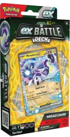 The Pokémon TCG: Miraidon ex Battle Deck