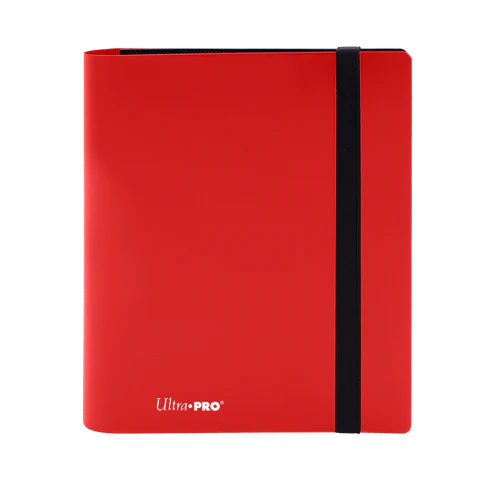 Ultra Pro - 4-Pocket PRO-Binder Eclipse - Apple Red