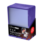 3" X 4" Purple Border Toploader (25st)