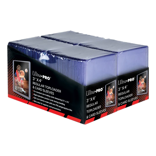 3" x 4" Toploaders & Soft Sleeves Bundle (200st)