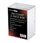 Ultra Pro 2-Piece 250 Count Clear Card Storage Box