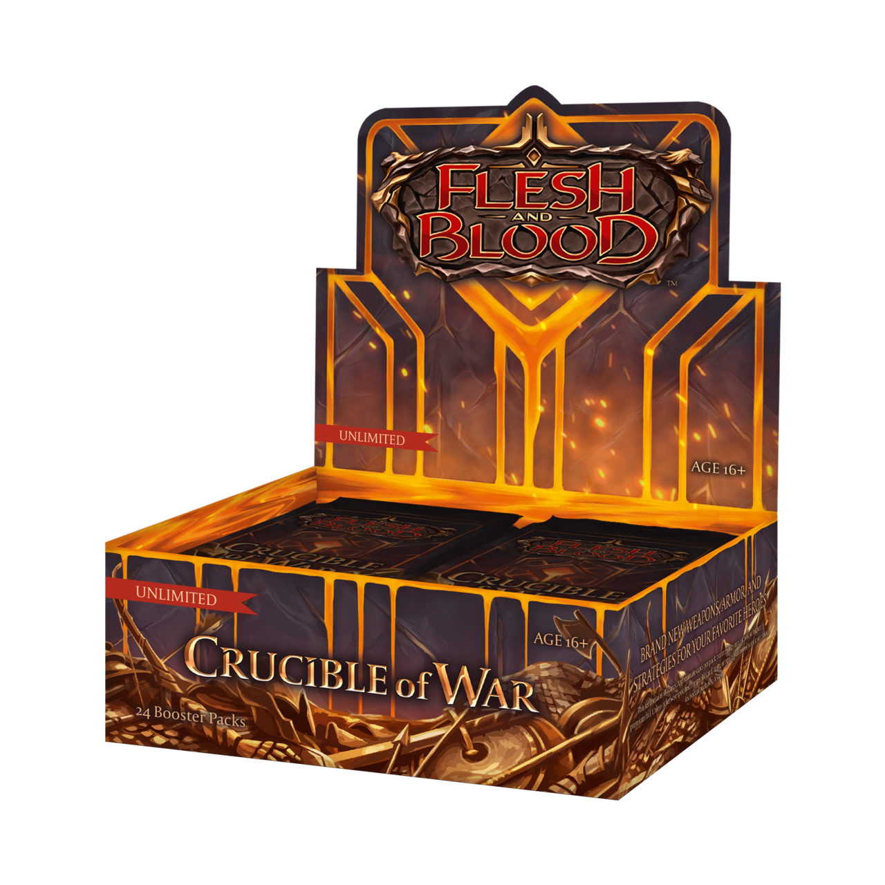 Crucible of War Unlimited Booster Display