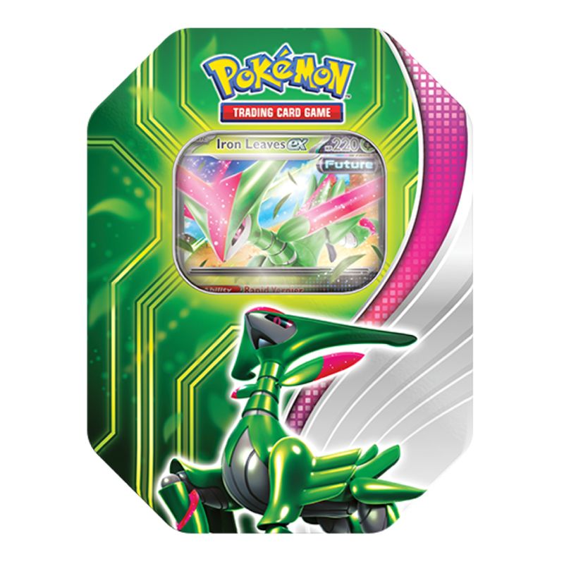 The Pokémon TCG: Paradox Clash Tin - Iron Leaves ex