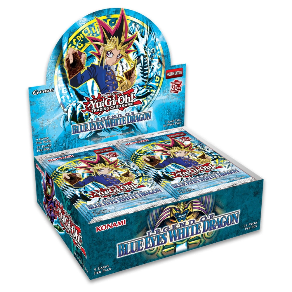 25th Anniversary Edition: Legend of Blue-Eyes White Dragon - Booster Display