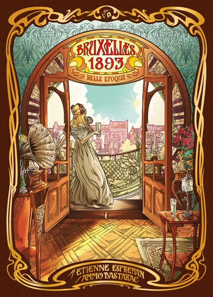 Bruxelles 1893 Belle Epoque