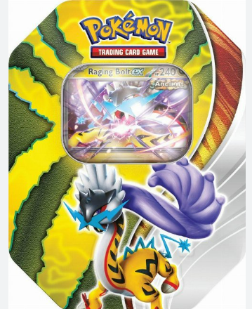 Pokémon: Paradox Destinies Fall ex Tin Raging Bolt