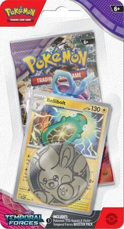 Pokémon TCG - Scarlet & Violet Temporal Forces  Checklane Blister - Bellibolt