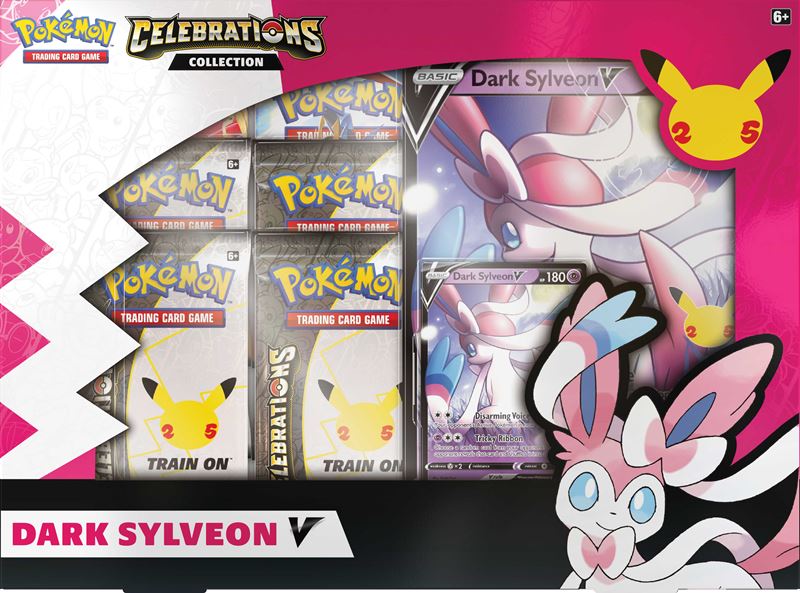 Pokemon - Celebrations V Box - Dark Sylveon V (Max 1 per kund)