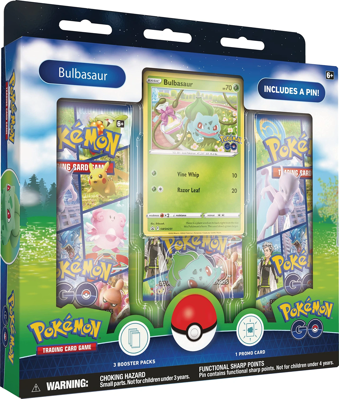 Pokemon Go Pin Box Bulbasaur