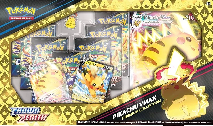 Pokemon TCG: SWSH12.5 Crown Zenith: Pikachu VMAX