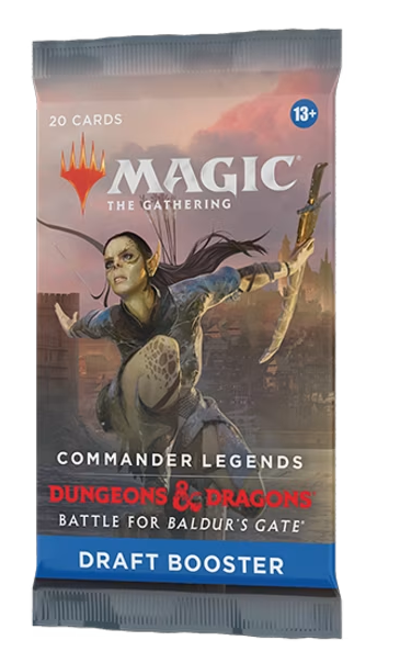 Magic The Gathering - Commander Legends: Battle for Baldur's Gate Draft Booster