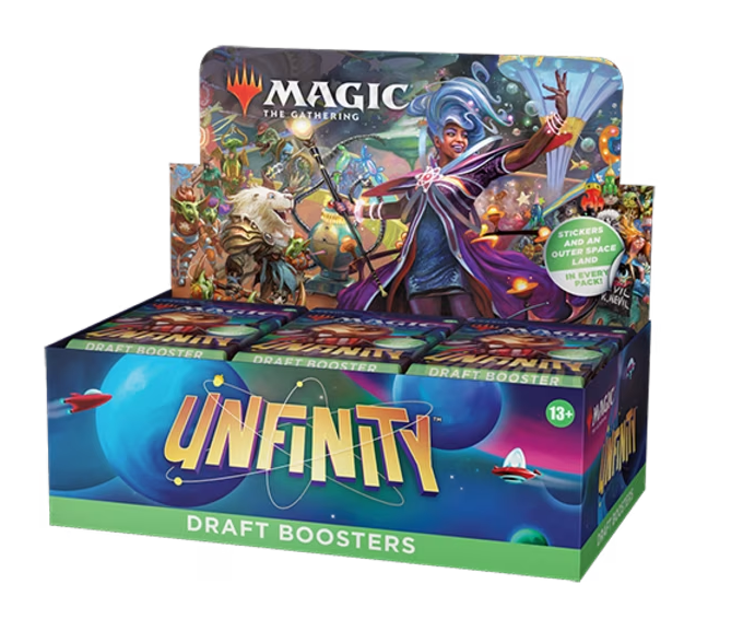 Unfinity Draft Booster Display