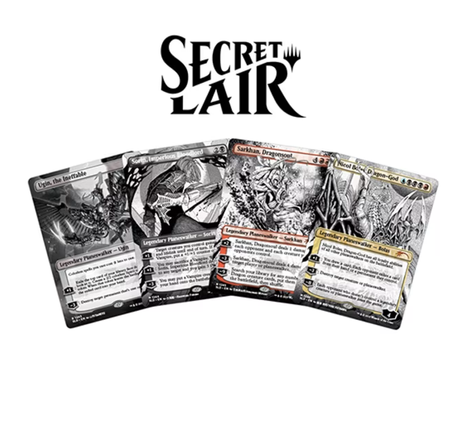 Magic the Gathering Secret Lair Drop WPN Exclusive: More Borderless Planeswalkers