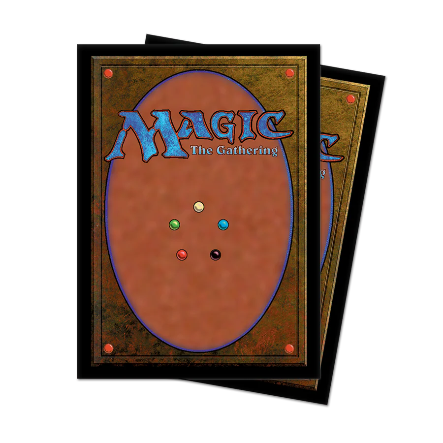 UP - Standard Deck Protector - Classic Card Back for Magic (100 Sleeves)