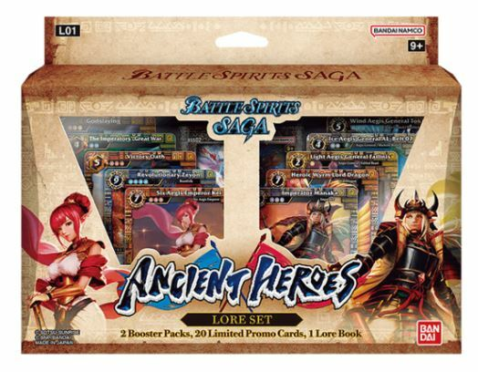 Battle Spirits Saga - LORE SET 01 ANCIENT HEROES