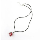 Mysticage Dice Chain with Random Sharp Resin D20s Silver