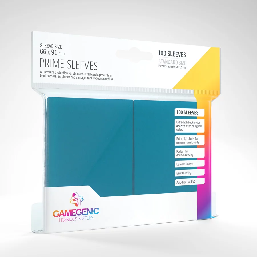 Gamegenic - Prime Sleeves Blue (100 Sleeves)