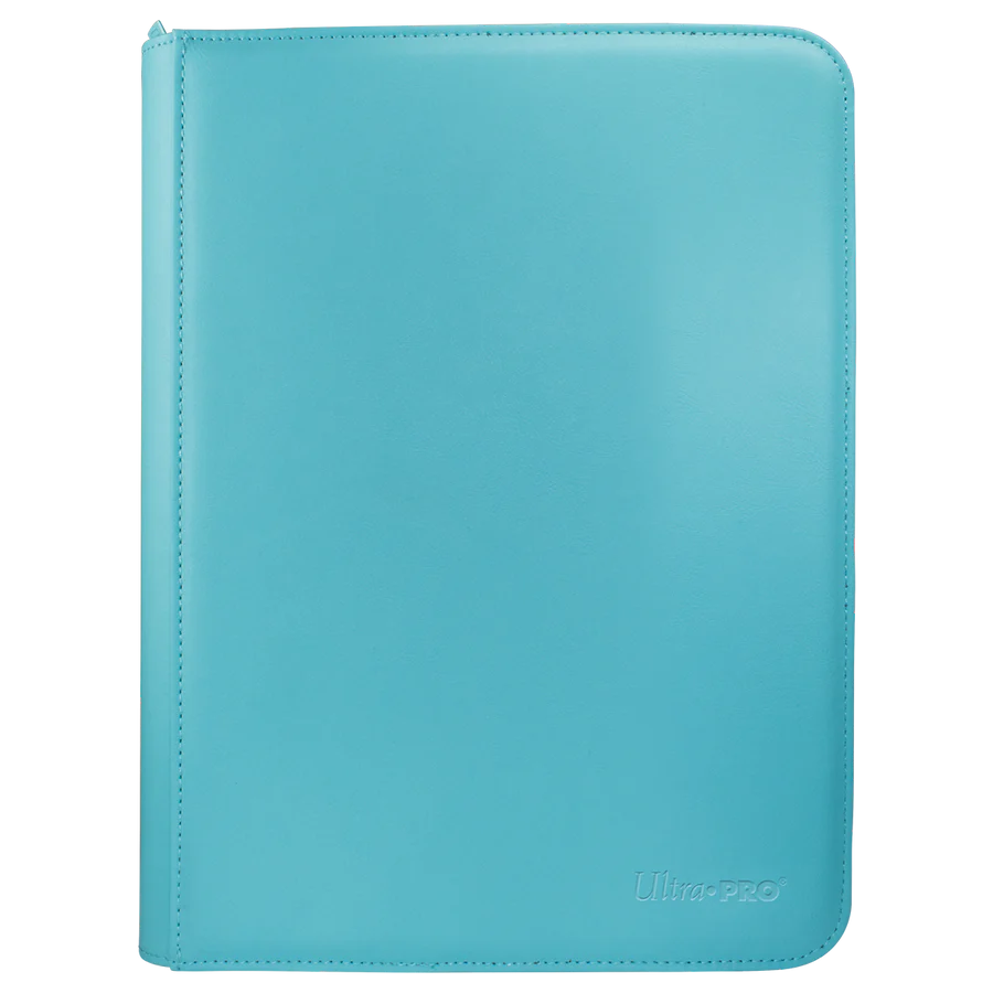 UP - Vivid:  9-Pocket Zippered PRO-Binder - Light Blue