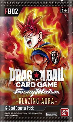 Dragon Ball Super Card Game - Blazing Aura FB02 Booster