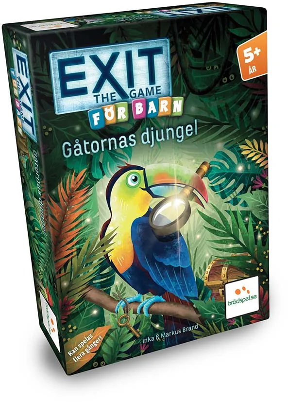 -Lånebiblioteket- Exit Kids: Gåtornas Djungel