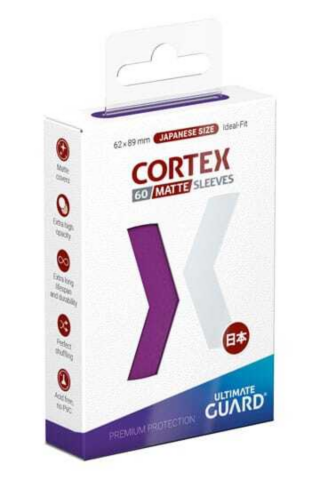 Ultimate Guard Cortex Sleeves Japanese Size Matte Purple (60)