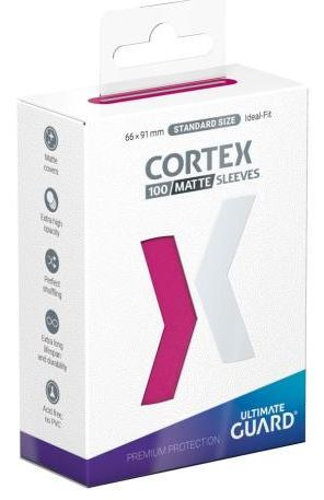 Ultimate Guard Cortex Sleeves Standard Size Matte Pink (100)