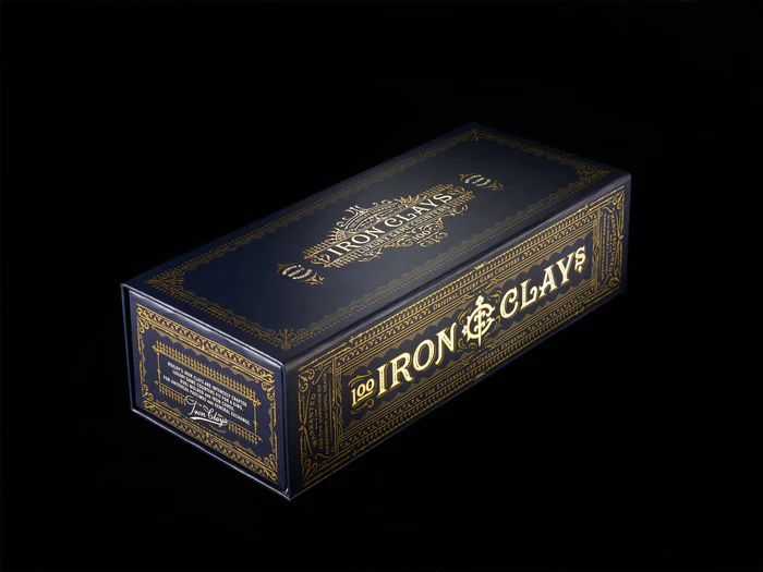 Iron Clays 100 - Gaming Counters for Board Games