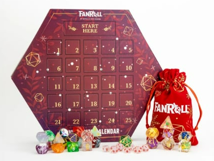 FanRoll Advent Dice Calendar 2024